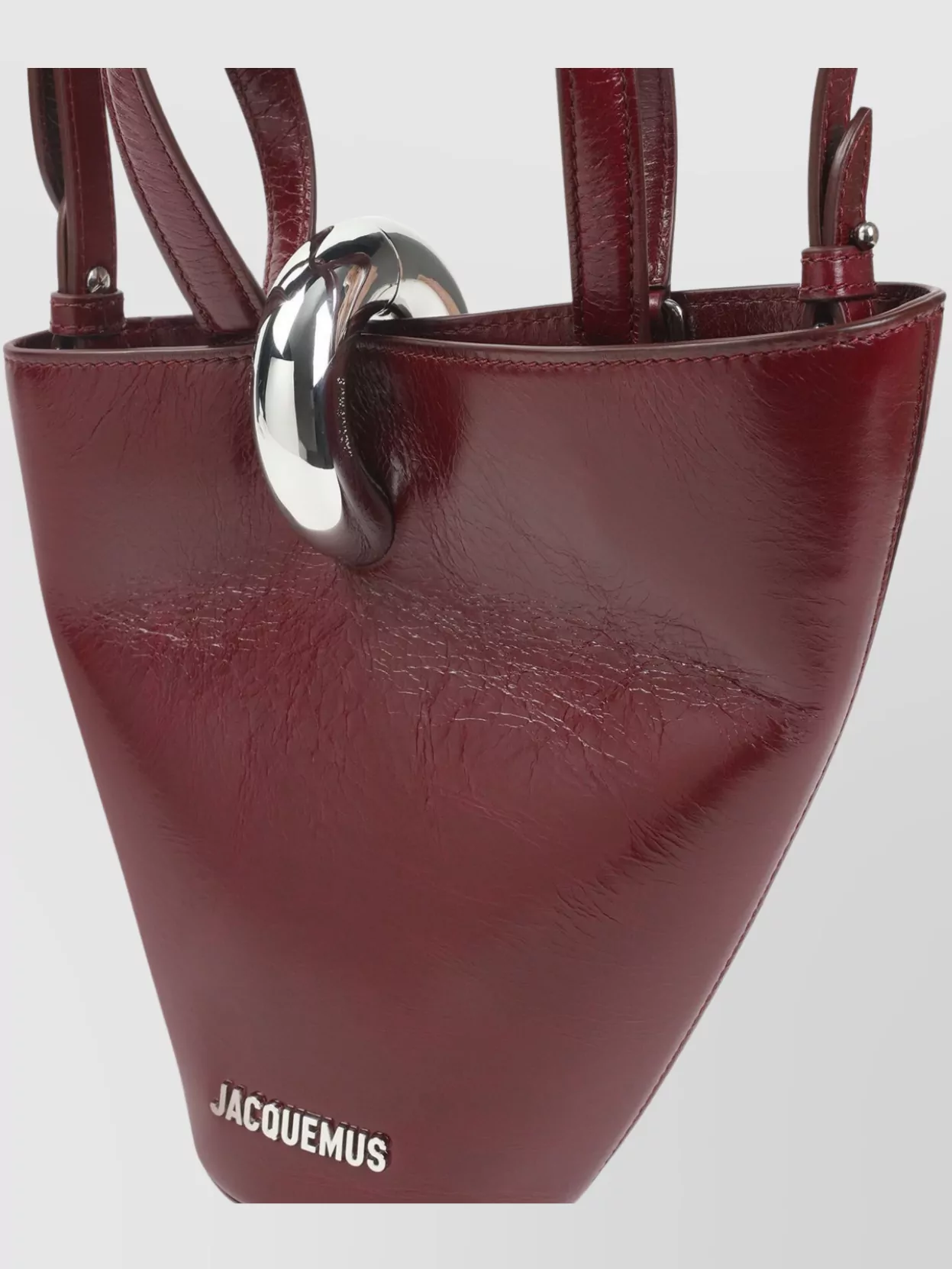 Jacquemus Le Petit Bambola Bag Handbags Bordeaux