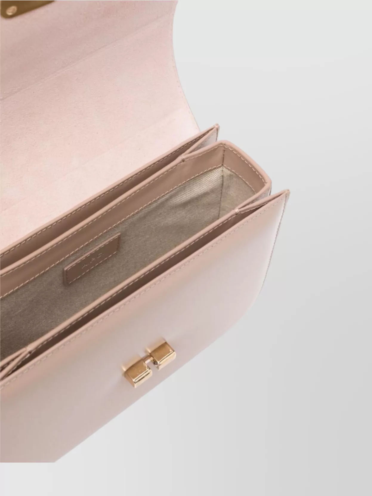 A.p.c. Grace Bag With Foldover Top And Adjustable Shoulder Strap