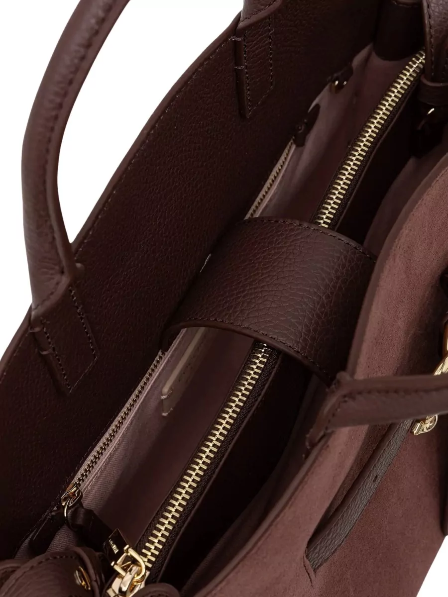 Coccinelle Suede Shoulder Bag