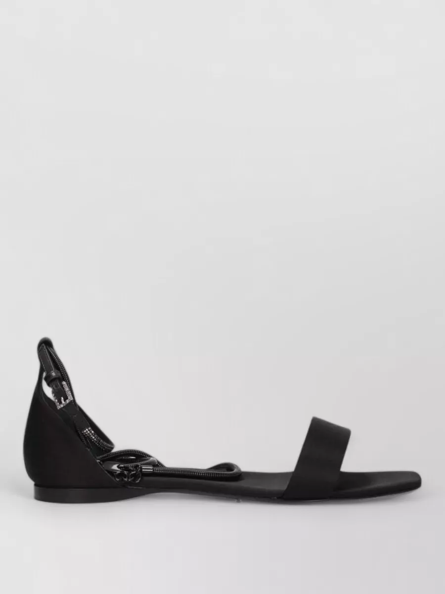 Max Mara Satin Sandals