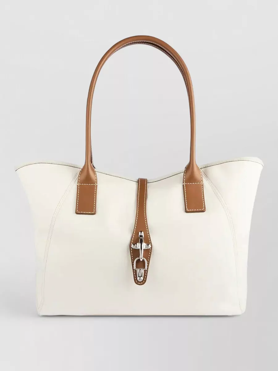 Fay leather tote bag