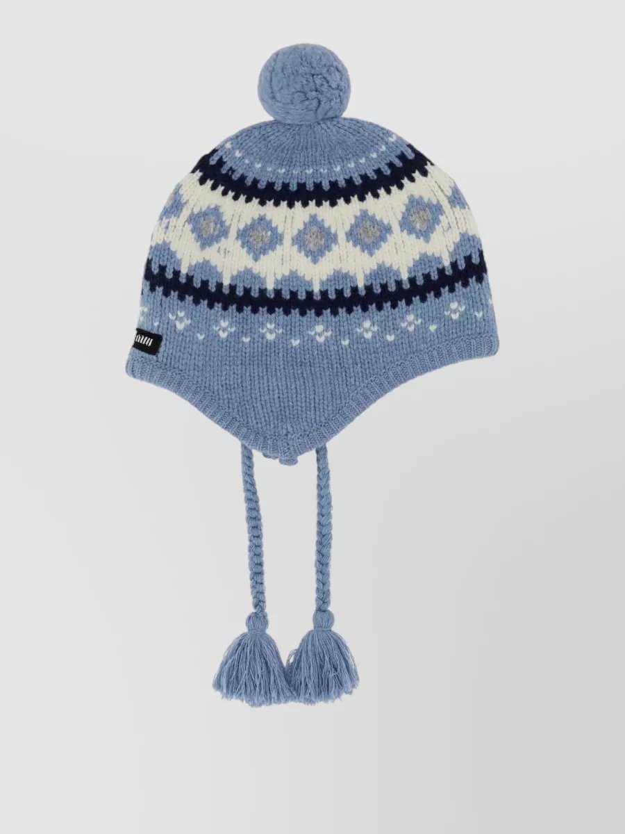 Miu Miu virgin wool beanie