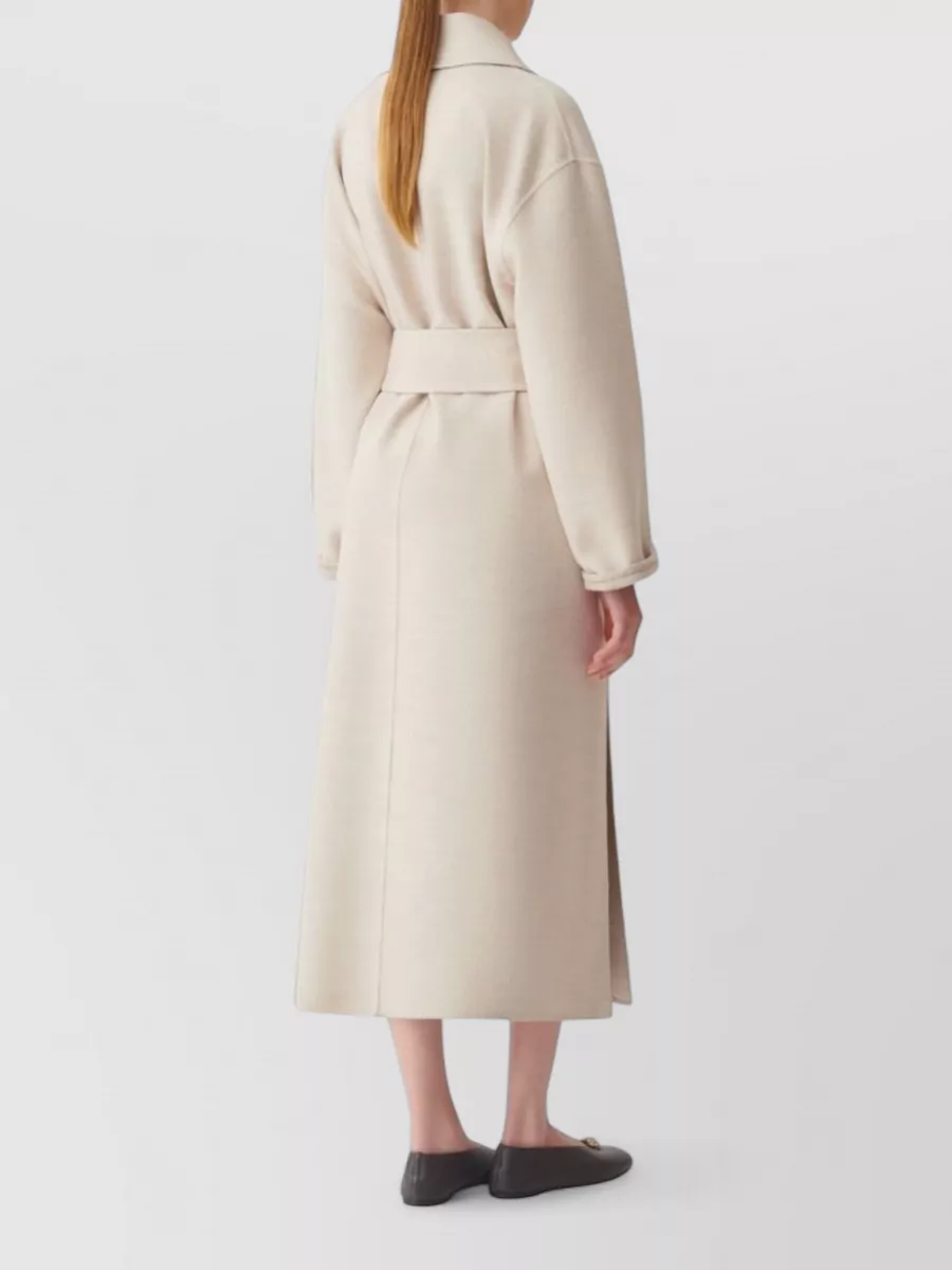 Fabiana Filippi Wool Belted Coat