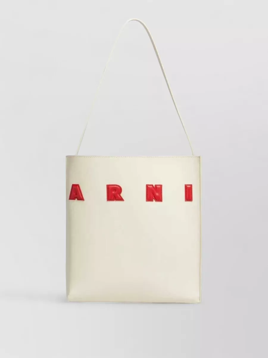 Marni Museo Small Leather Tote Bag