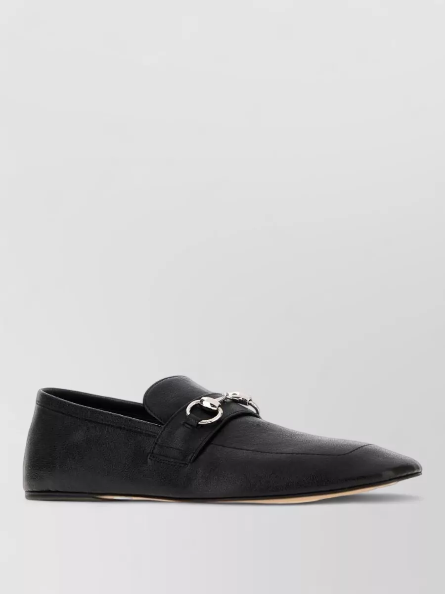 Gucci leather loafers