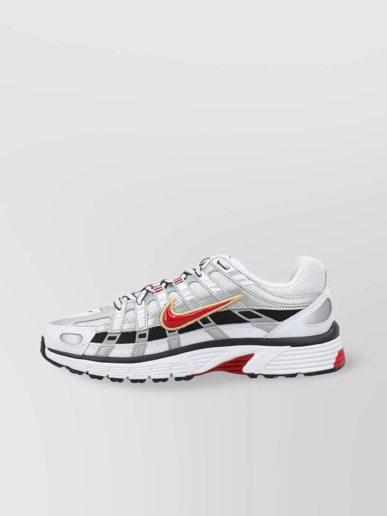 Nike Reflective Almond Toe Sneakers With Rubber Outsole