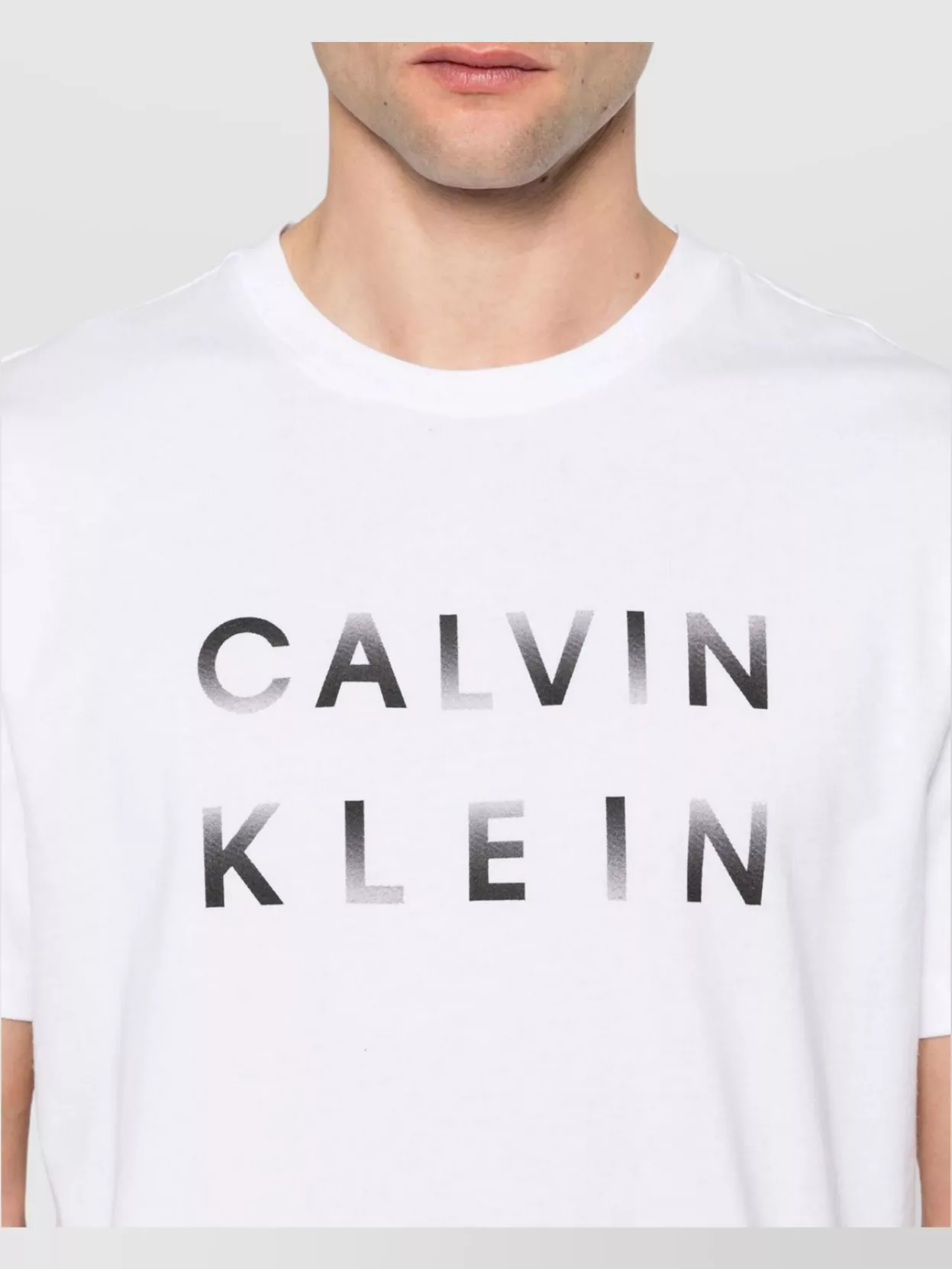 Calvin Klein Bold Logo Crew Neck T-Shirt