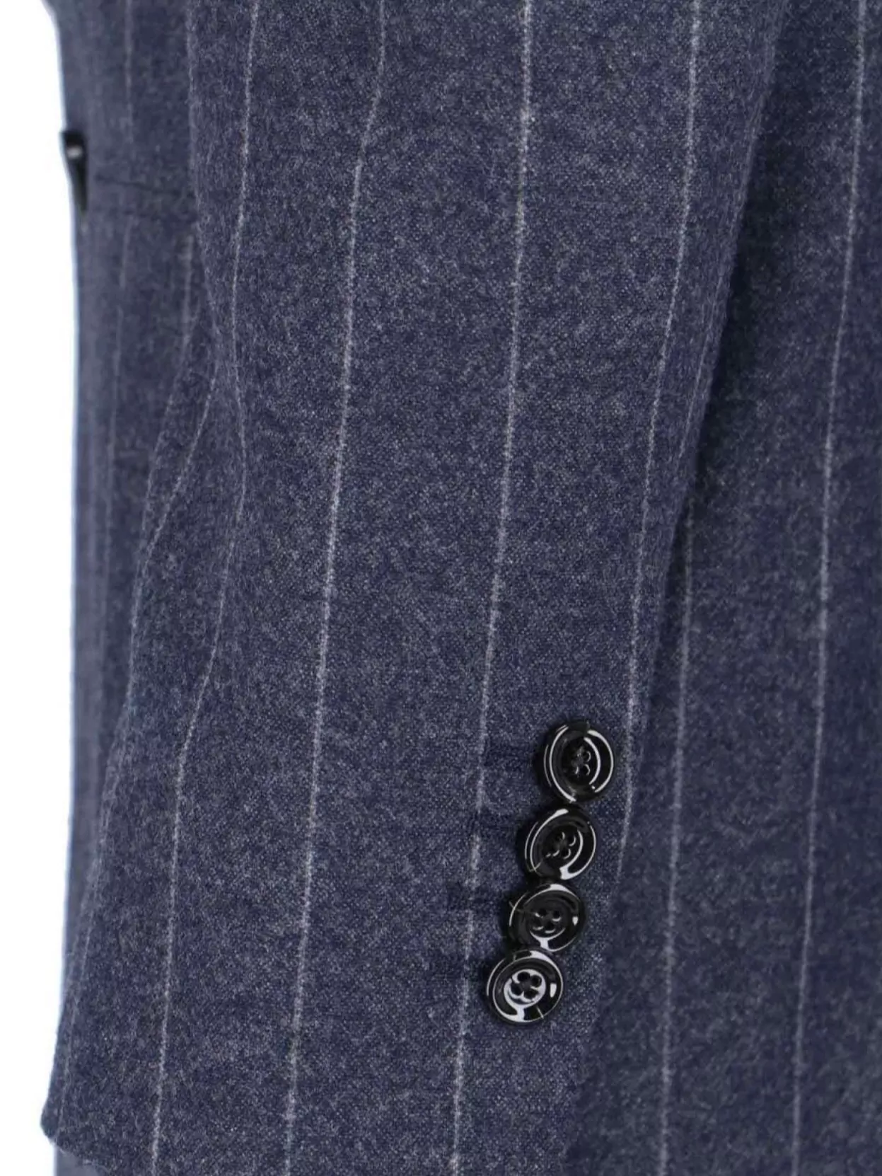 Lardini Tailored Blazer With Pinstripe And Buttons