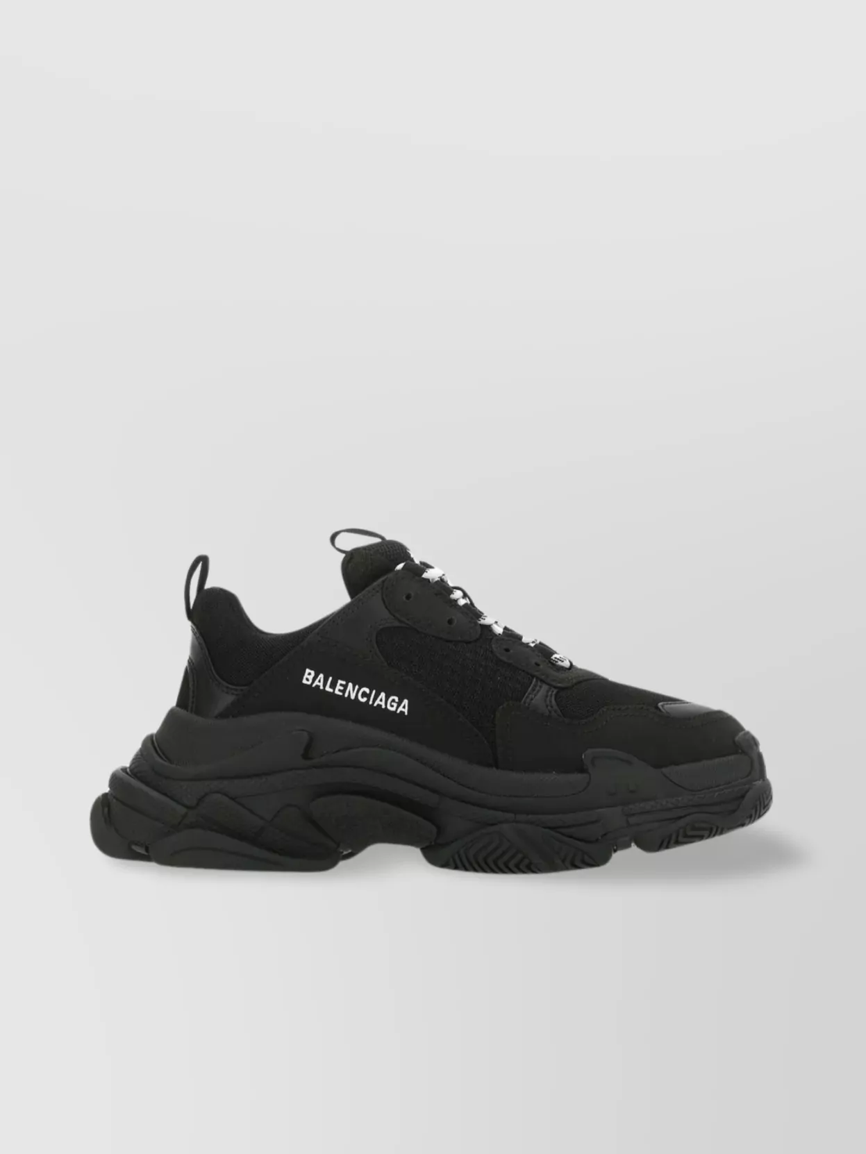 Shop Balenciaga Triple S Sneakers With Synthetic Leather And Mesh