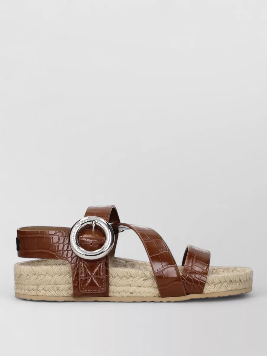 Stella Mccartney Leather Flat Sandals