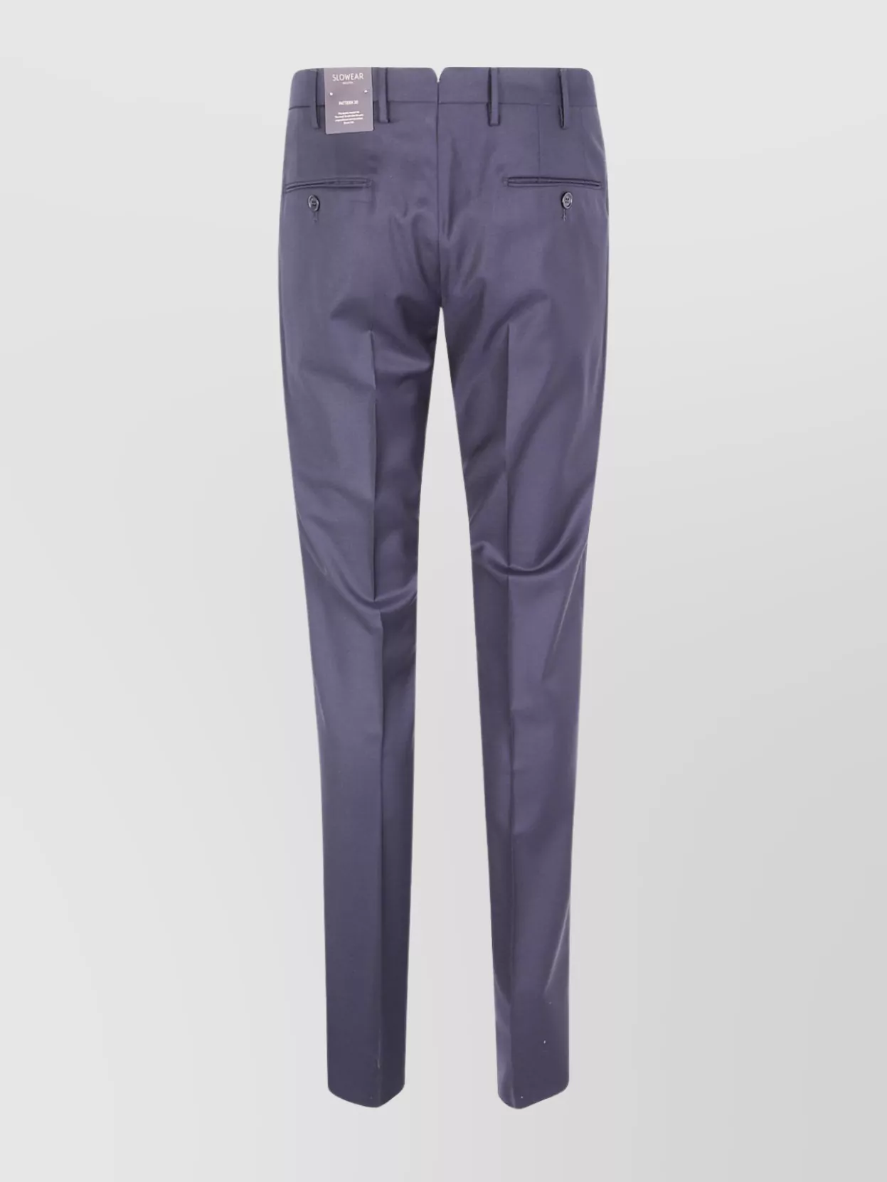 Incotex Slim Fit Chino Trousers In Purple