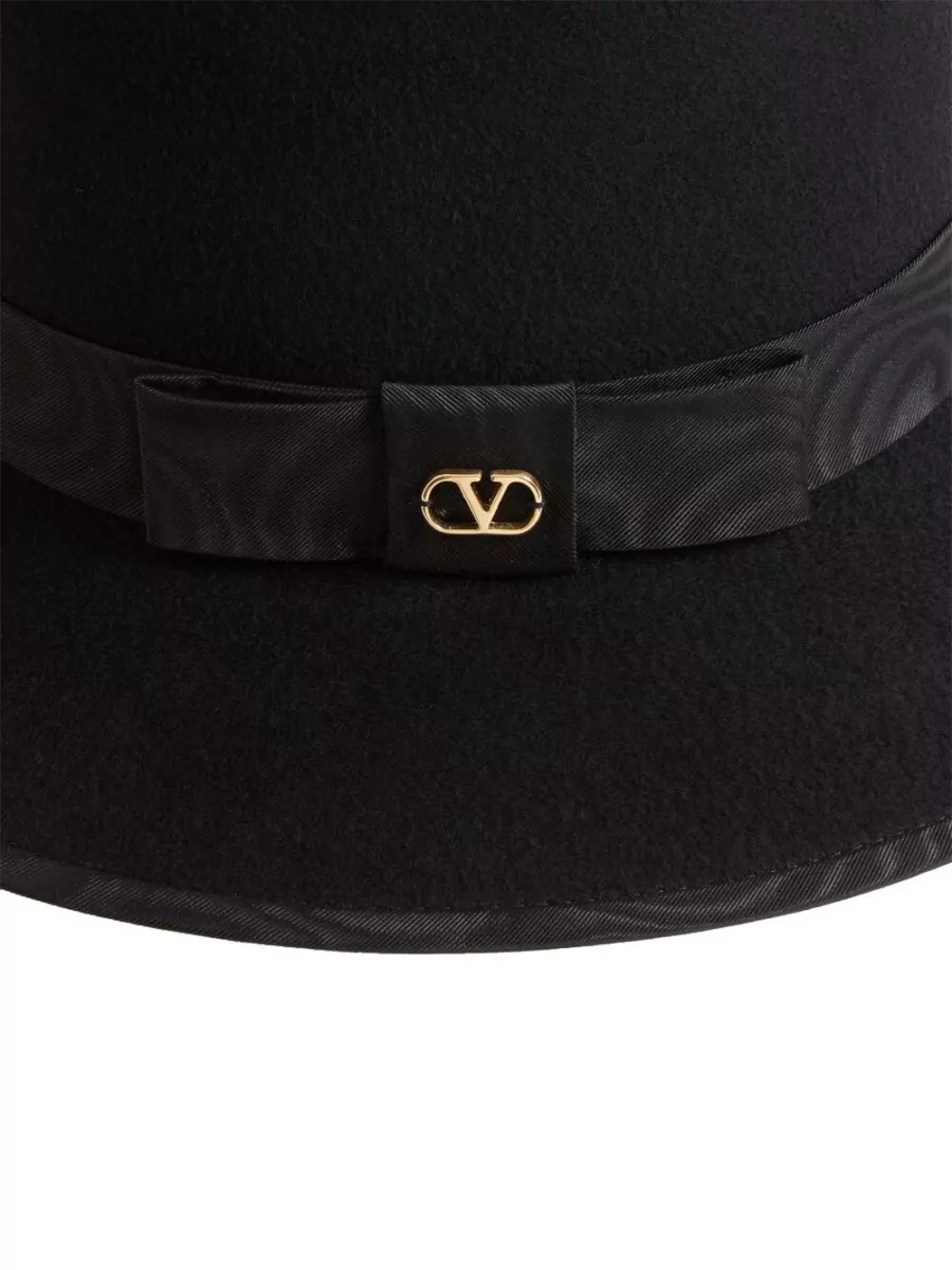 Valentino Garavani Felt Fedora Hat