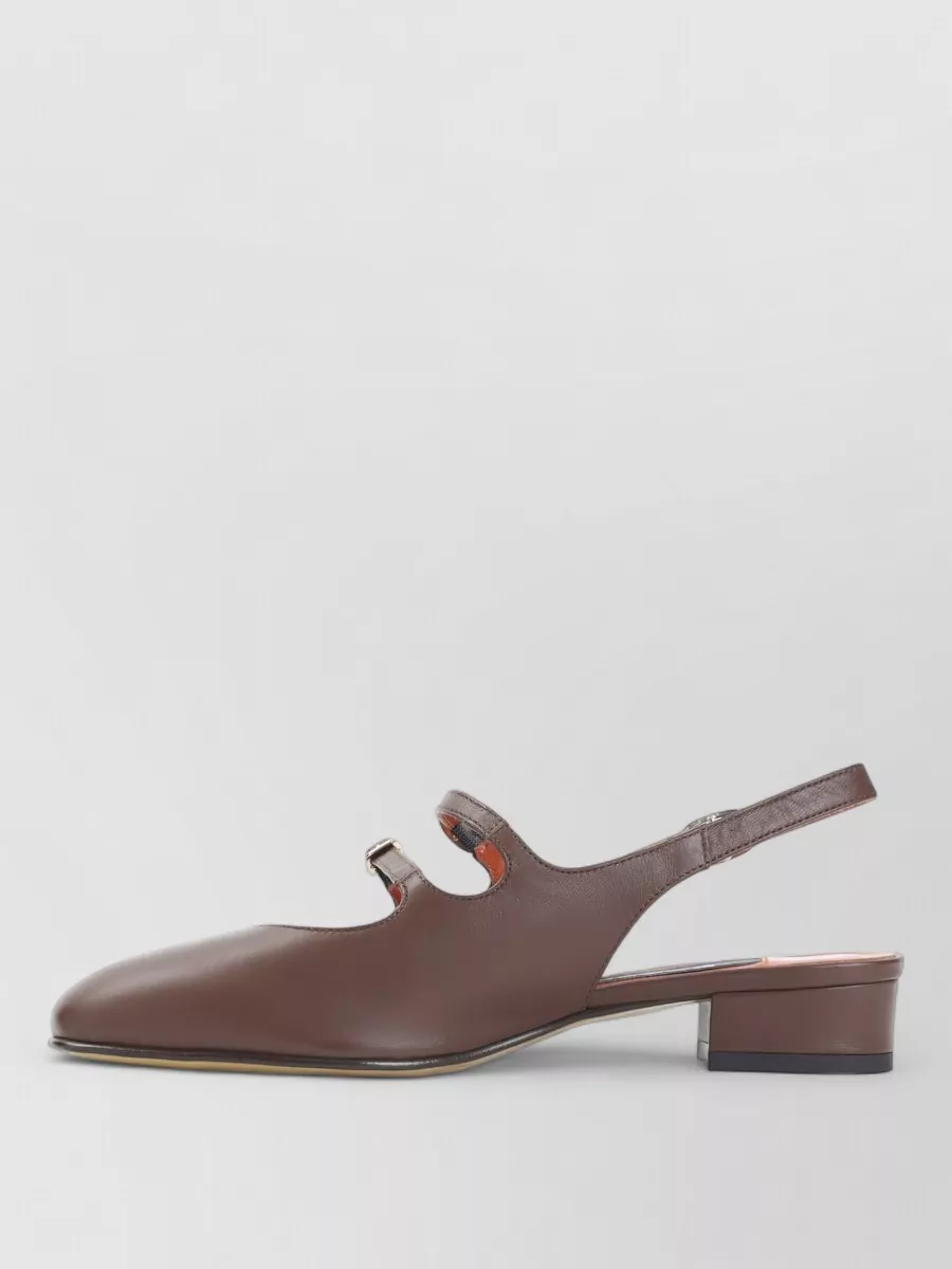 Carel Paris Leather Slingback Pumps