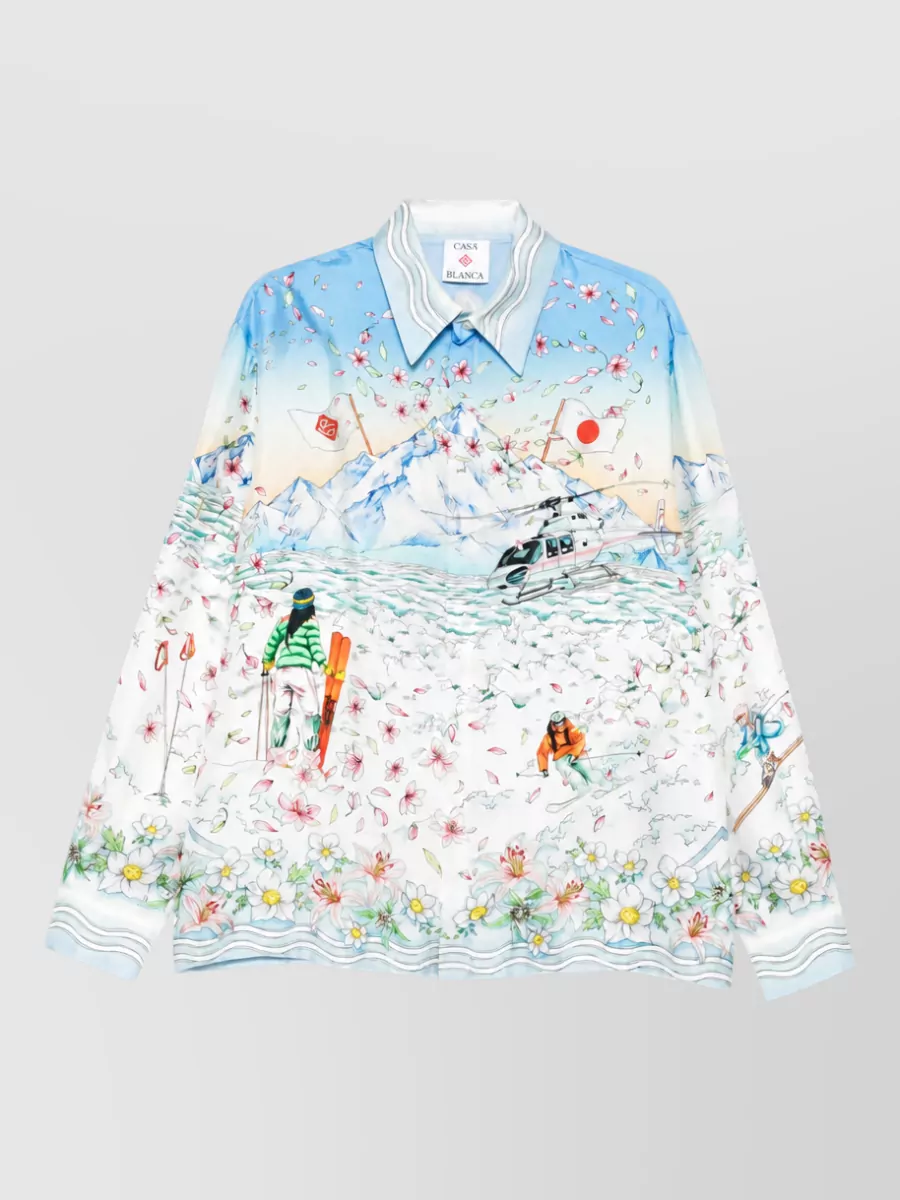 Casablanca silk classic shirt