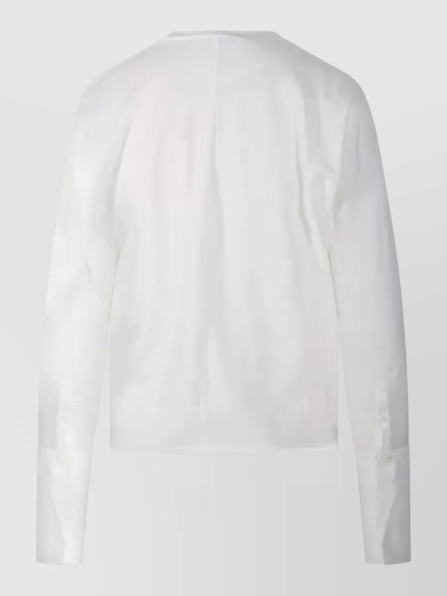 Darkpark Cotton Paris Long-Sleeve Crewneck Shirt