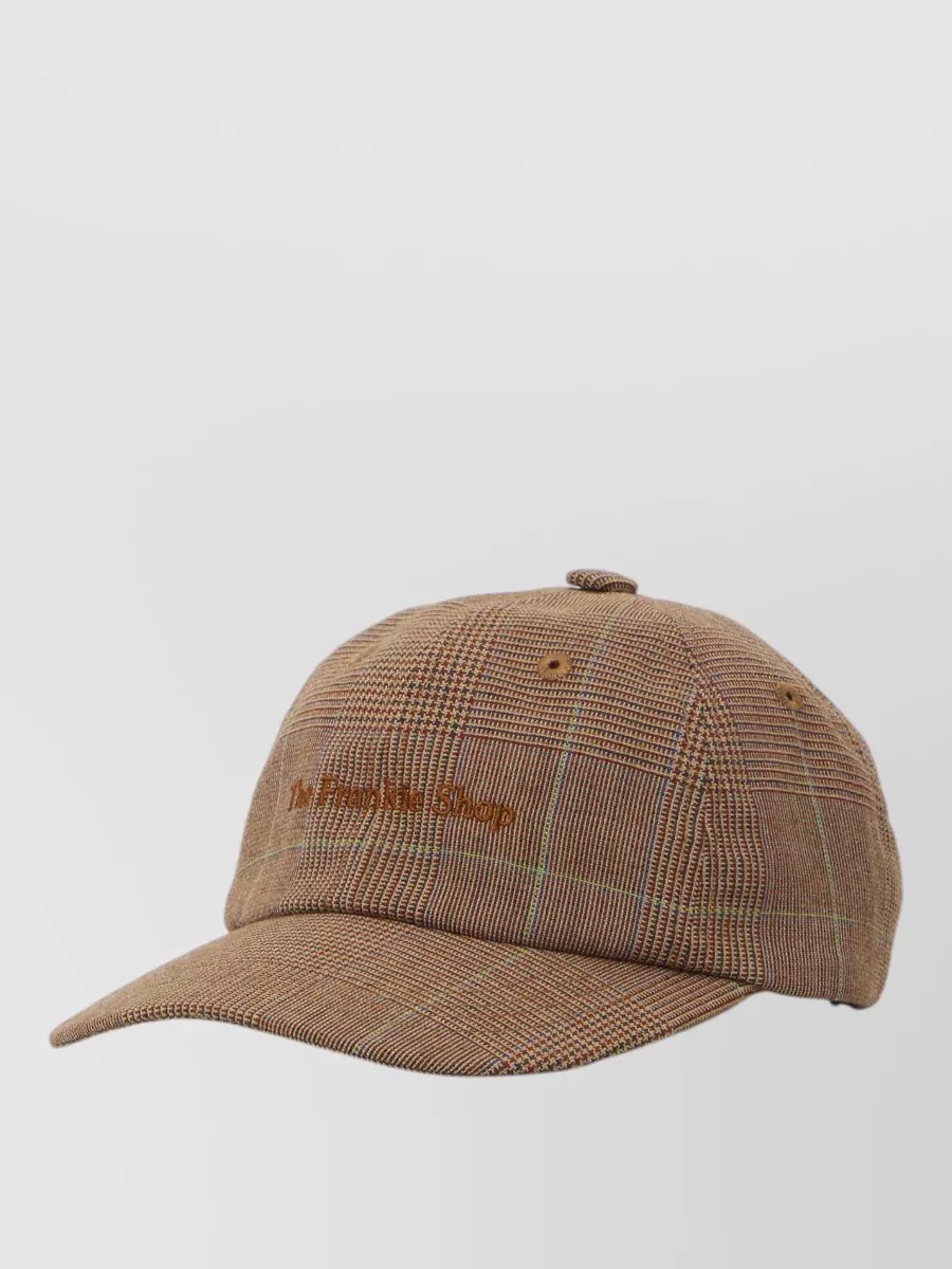 The Frankie Shop checked baseball cap