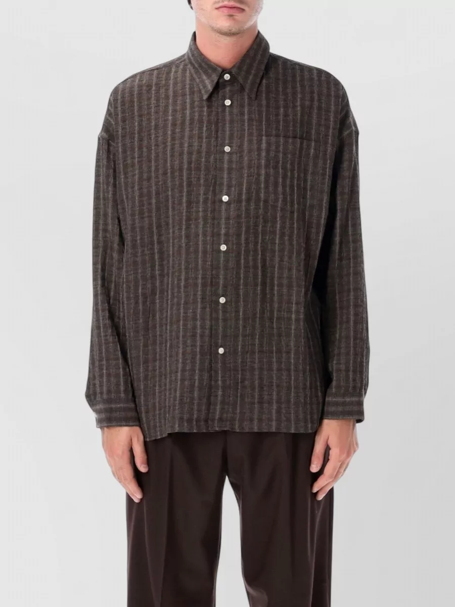 Sunflower checked regular-fit shirt
