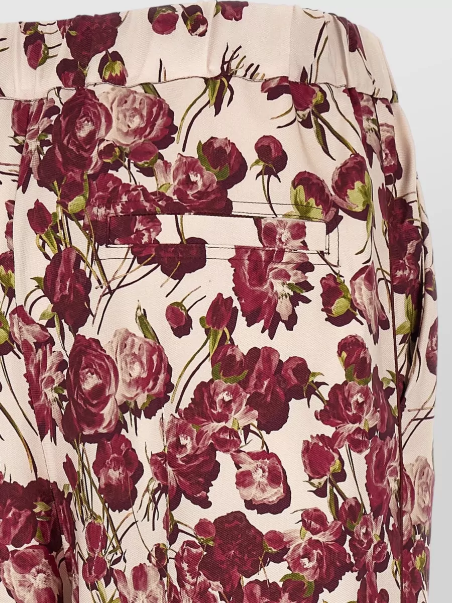 F.r.s For Restless Sleepers Floral-Print Wide-Leg Trousers