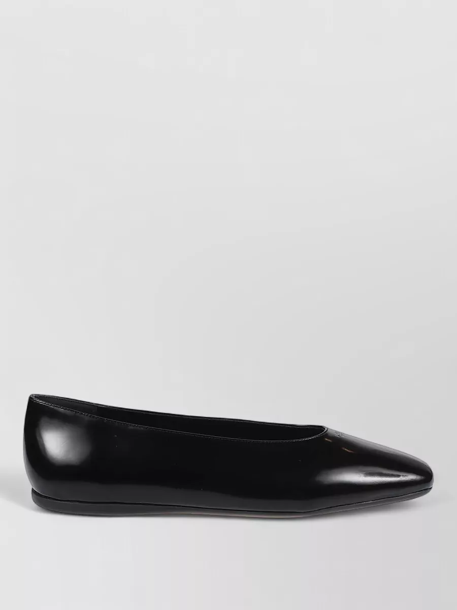 Prada Patent Leather Ballerina Shoes