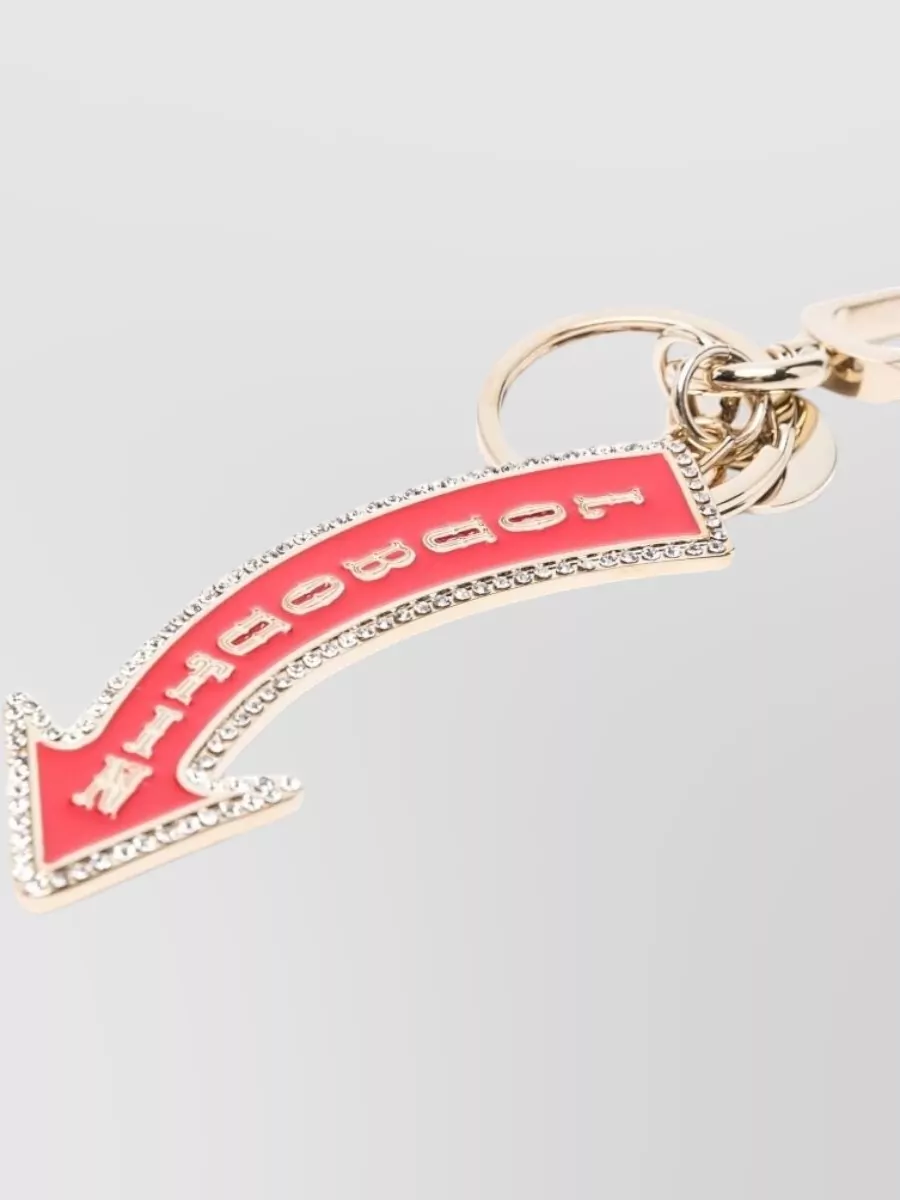 Christian Louboutin Circus Arrow Sign Keyring Two Tone