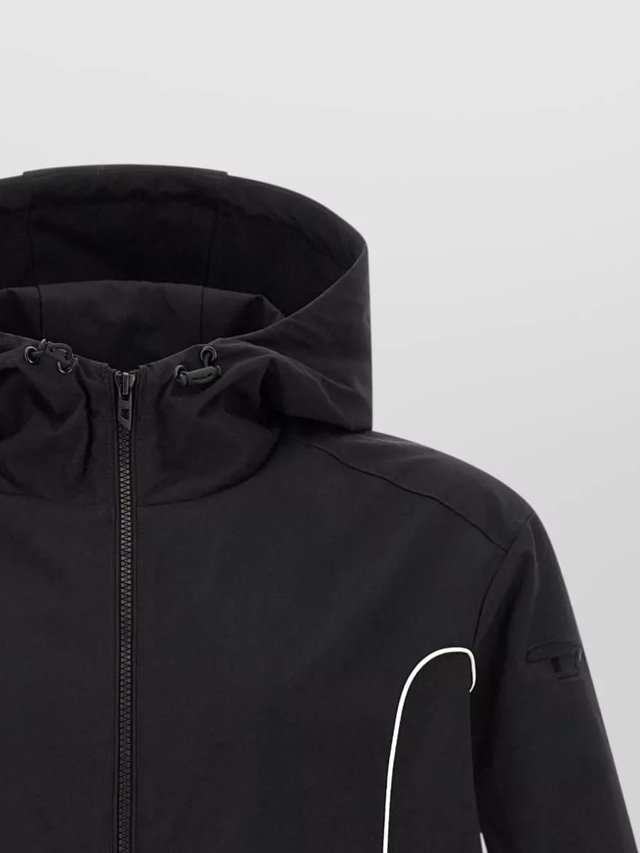 Diesel Hooded Regular-Fit Raincoat