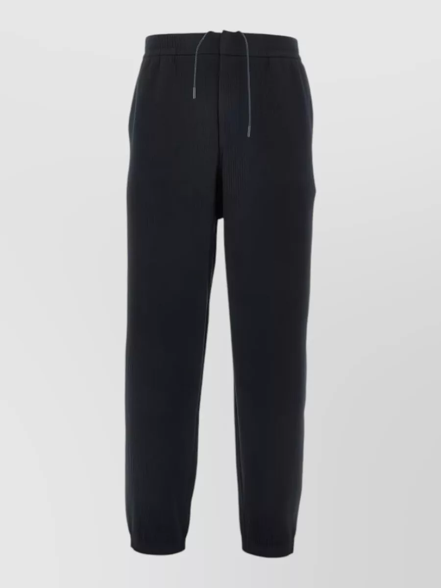 Emporio Armani logo track pants