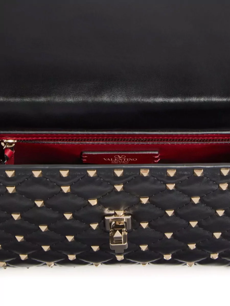 Valentino Garavani Rockstud Spike Medium Leather Crossbody Bag