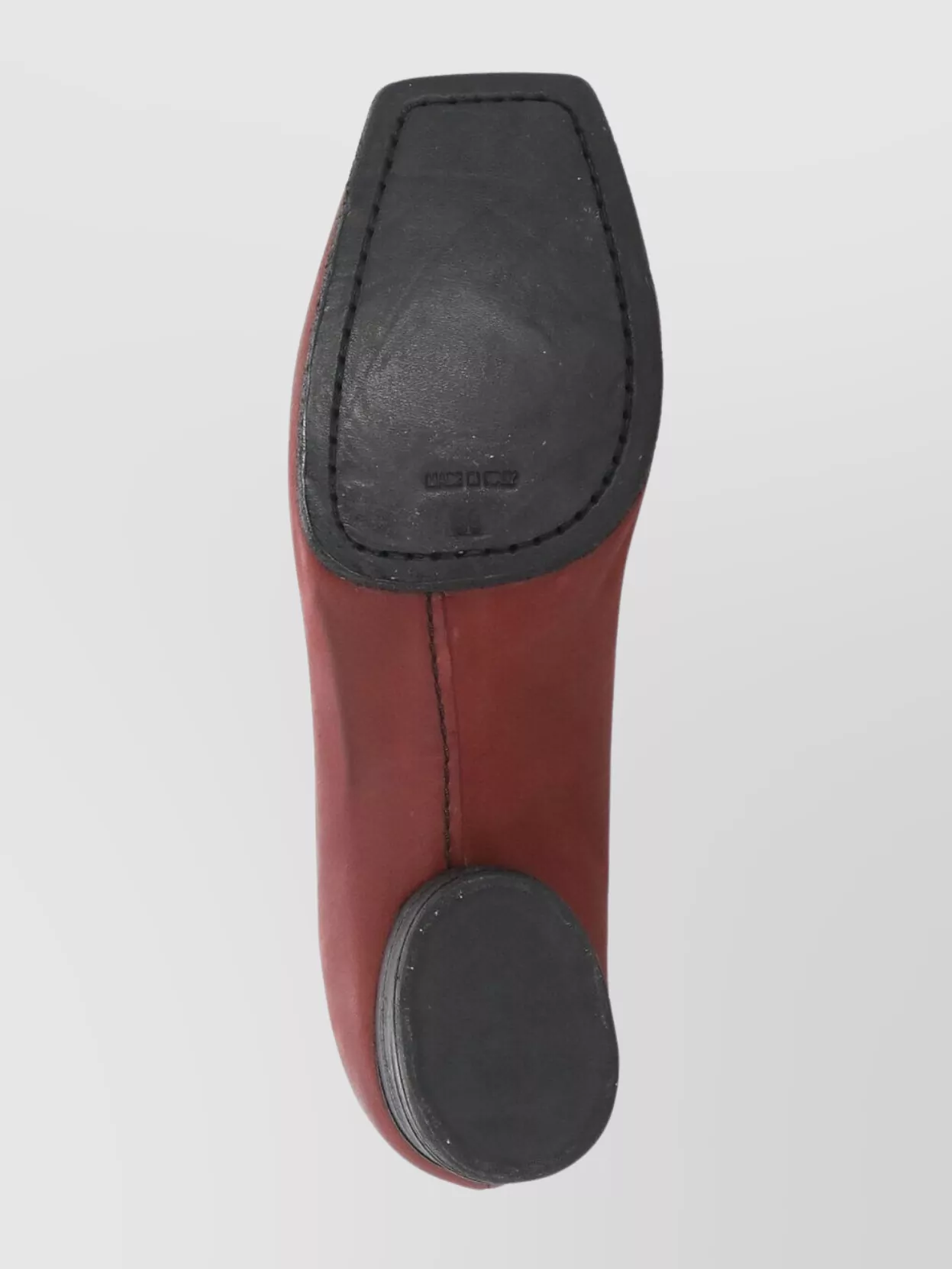 Uma Wang Block Heel Round Toe Pumps