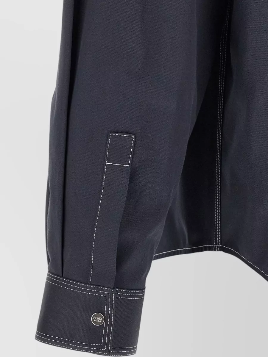 Fendi Cotton Relaxed-Fit Shirt