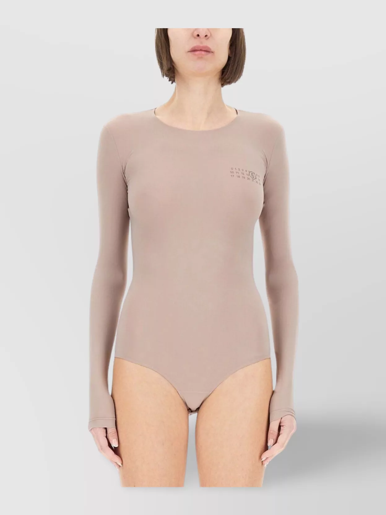 Mm6 Maison Margiela Slim Fit Body Top