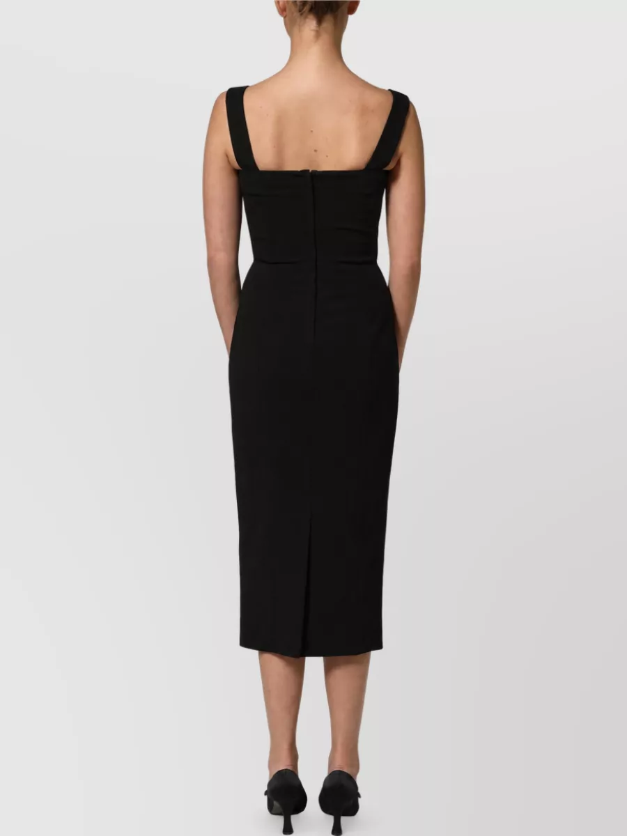 Dolce&Gabbana Viscose Stretch Midi Dress