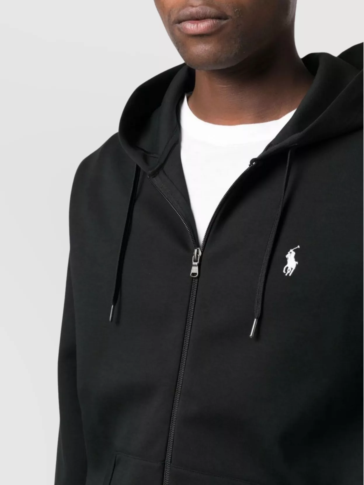 Polo Ralph Lauren Zippered Hooded Sweatshirt With Kangaroo Pockets