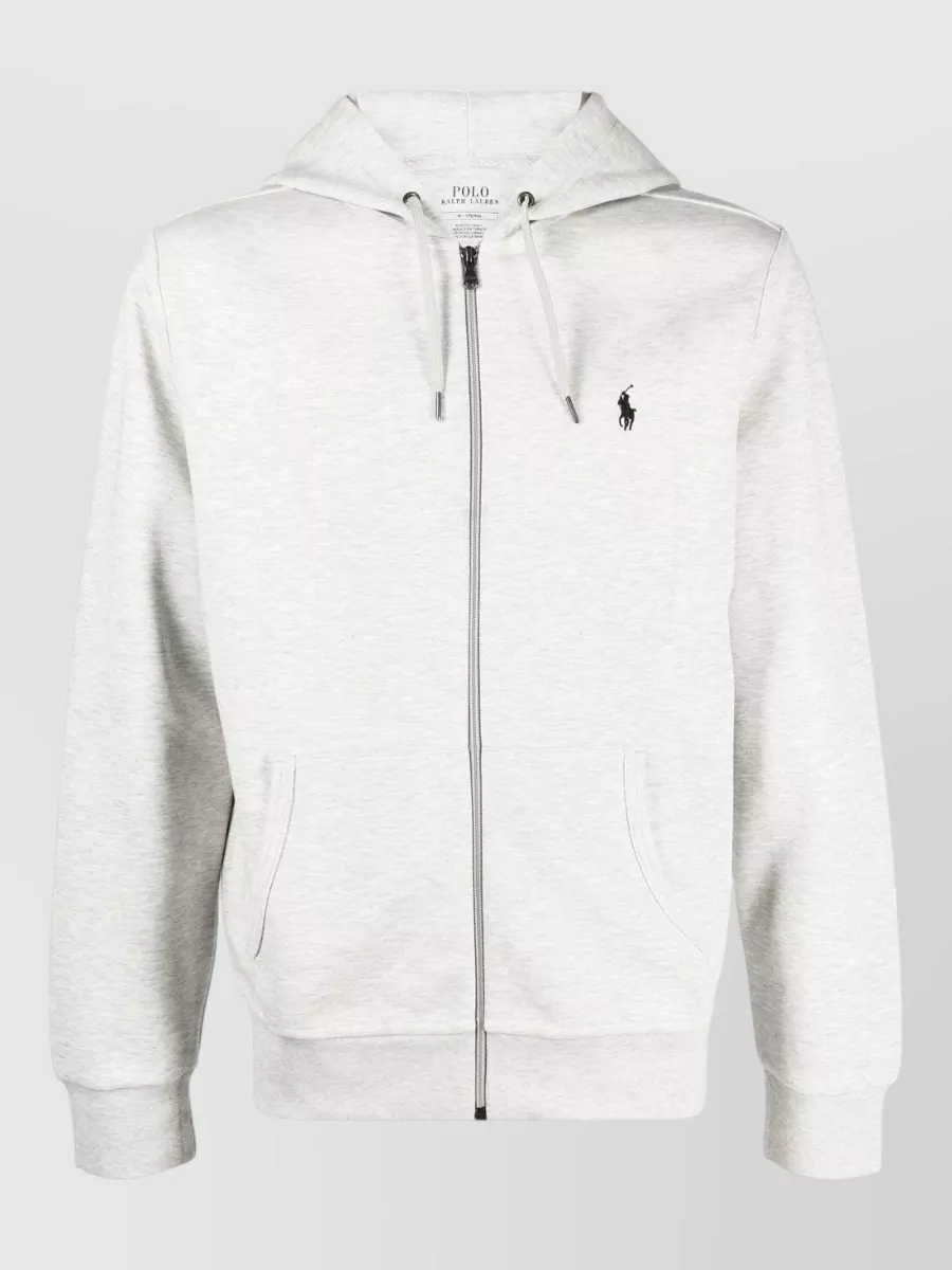 Ralph Lauren Cotton Hooded Zip Sweatshirt