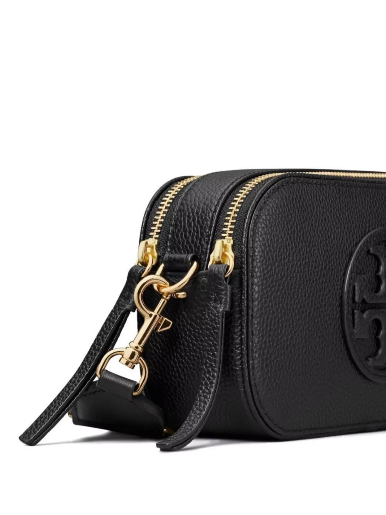 Tory Burch Adjustable Strap Leather Cross-Body Bag