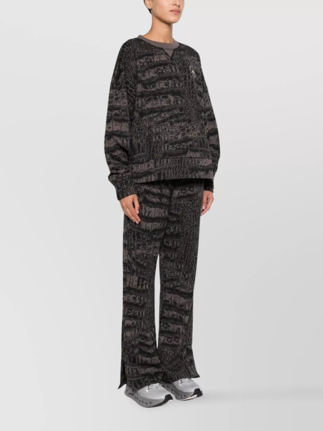 Adidas By Stella Mccartney Organic Cotton Hoodie Logo Design