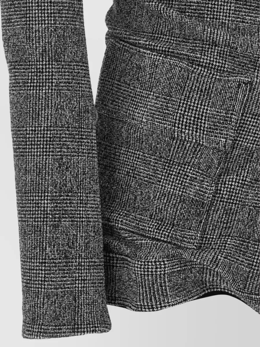 Junya Watanabe Wool Asymmetric Single Breasted Coat