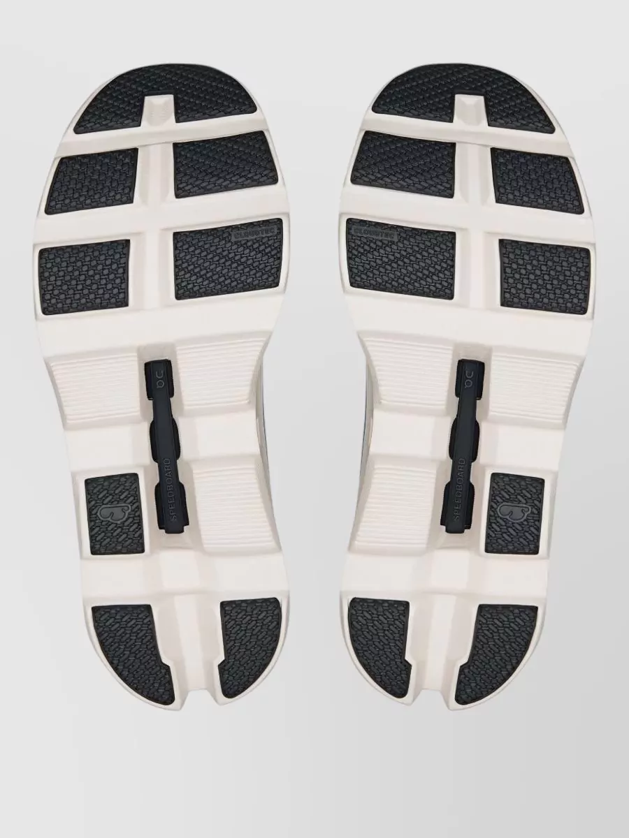 On Cloudmonster Sneakers Mesh Cutout Heel Tab