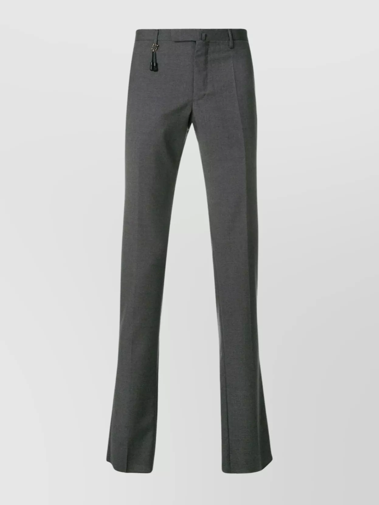 Incotex Trousers With Tassel Detail And Pockets In Gray