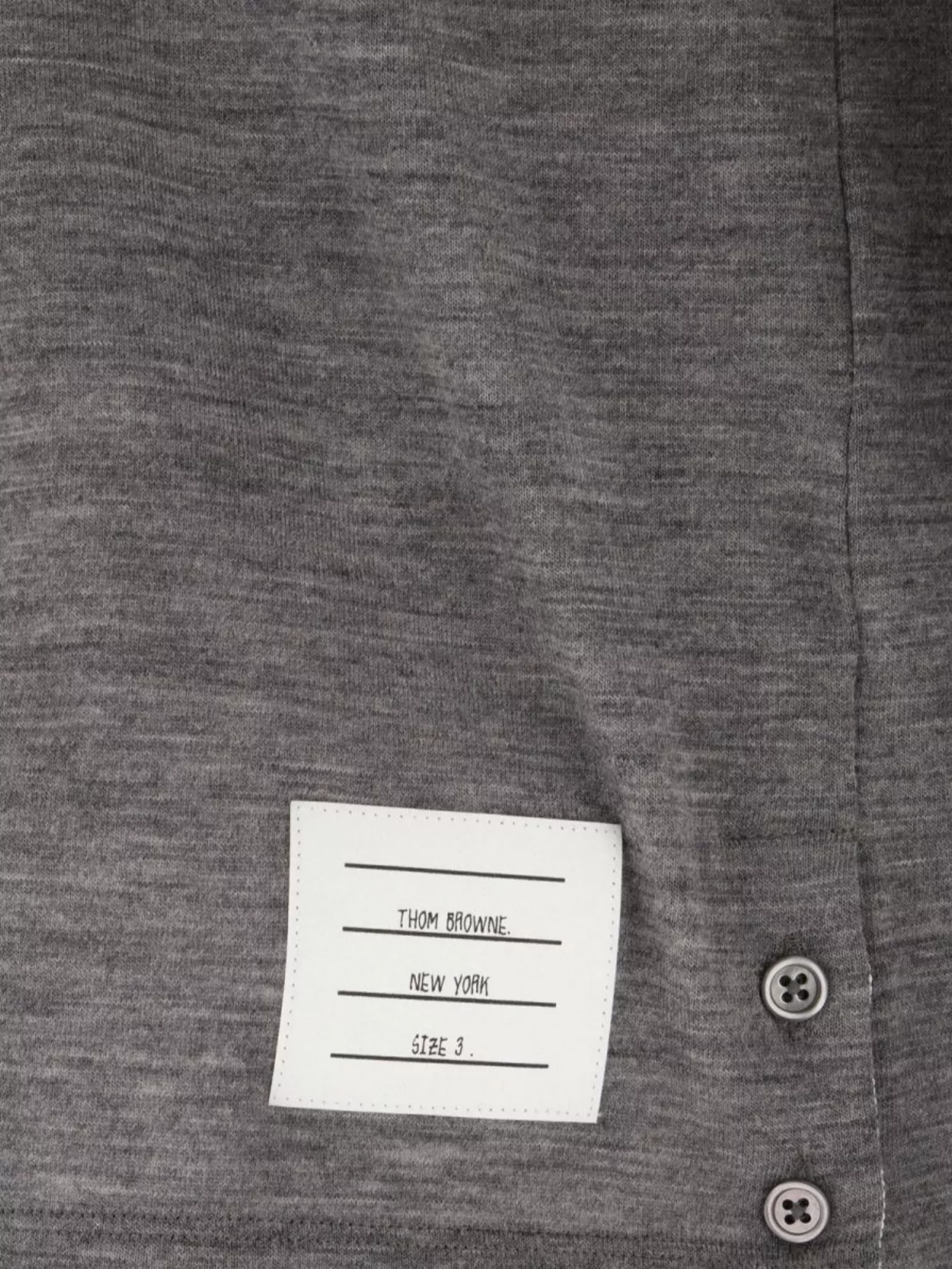 Thom Browne Ringer Stretch Wool T-shirt