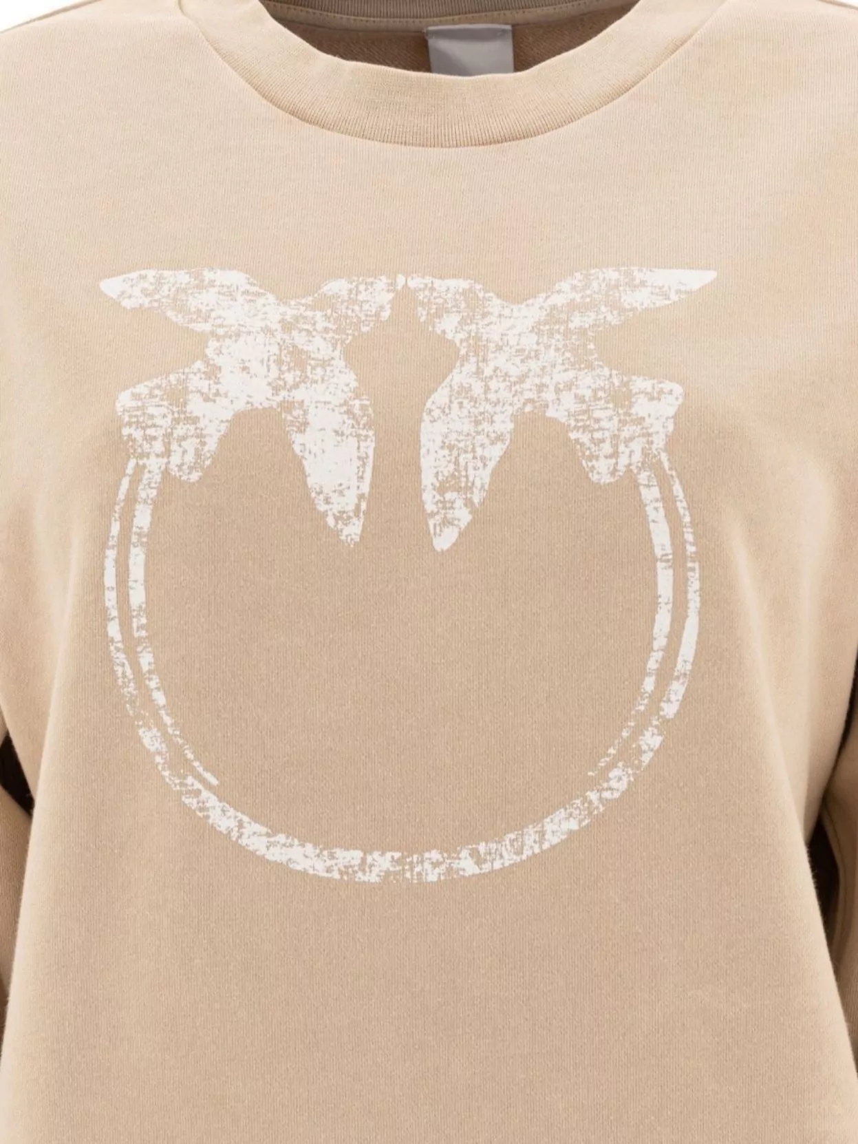 Pinko Cotton Logo Print Sweatshirt