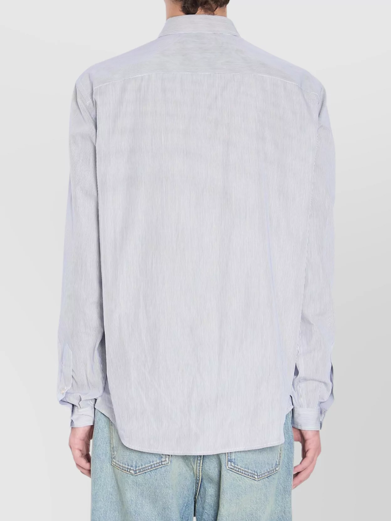 Valentino Garavani Shirt Striped Chest Pocket