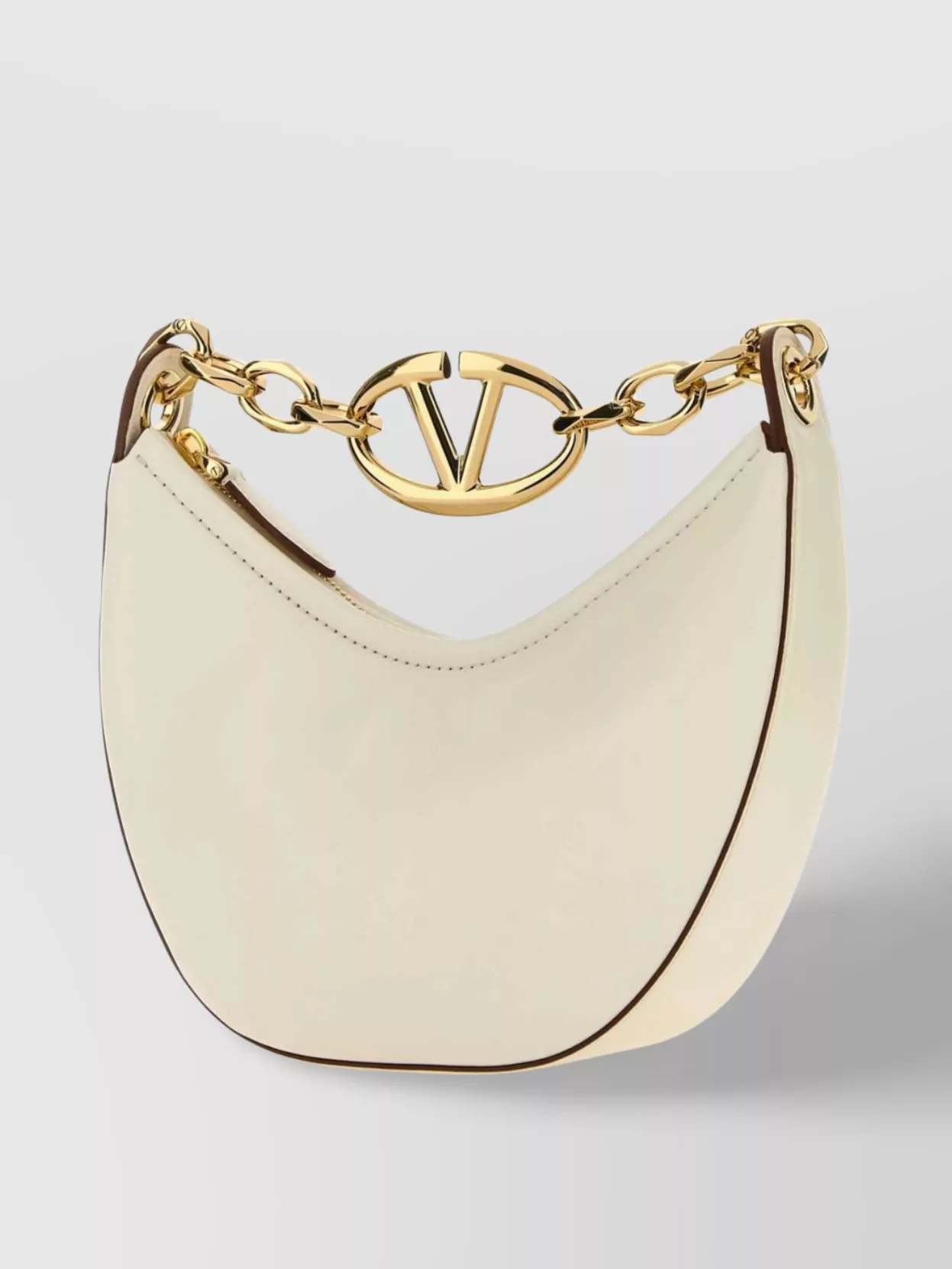 VALENTINO GARAVANI MINI HOBO VLOGO MOON SHOULDER BAG