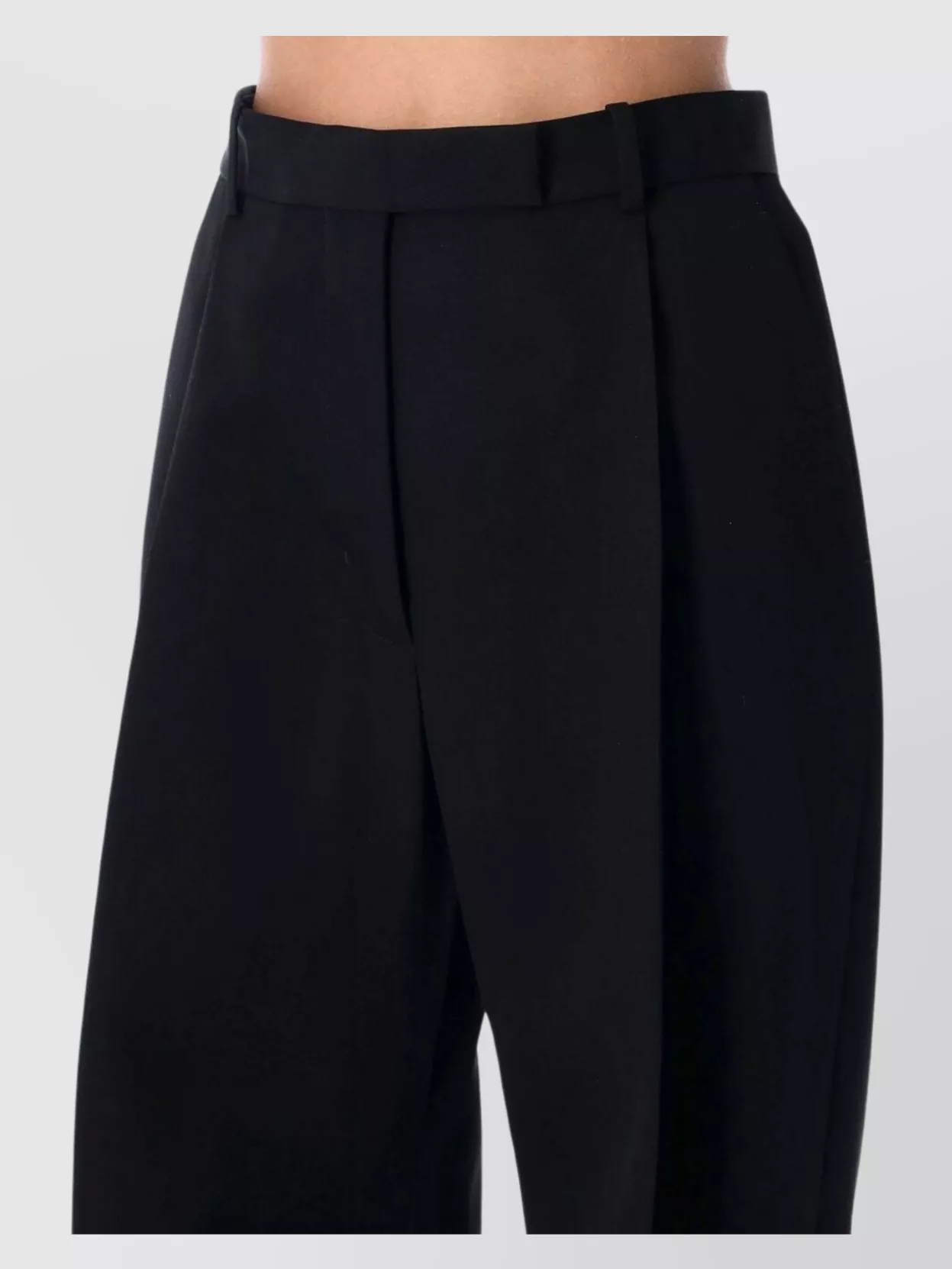 Tom Ford Tailored Wool Wide Leg Trousers