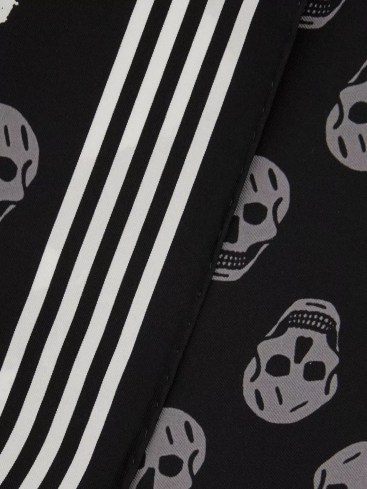Alexander Mcqueen Silk Foulard With Skull Pattern And Striped Border