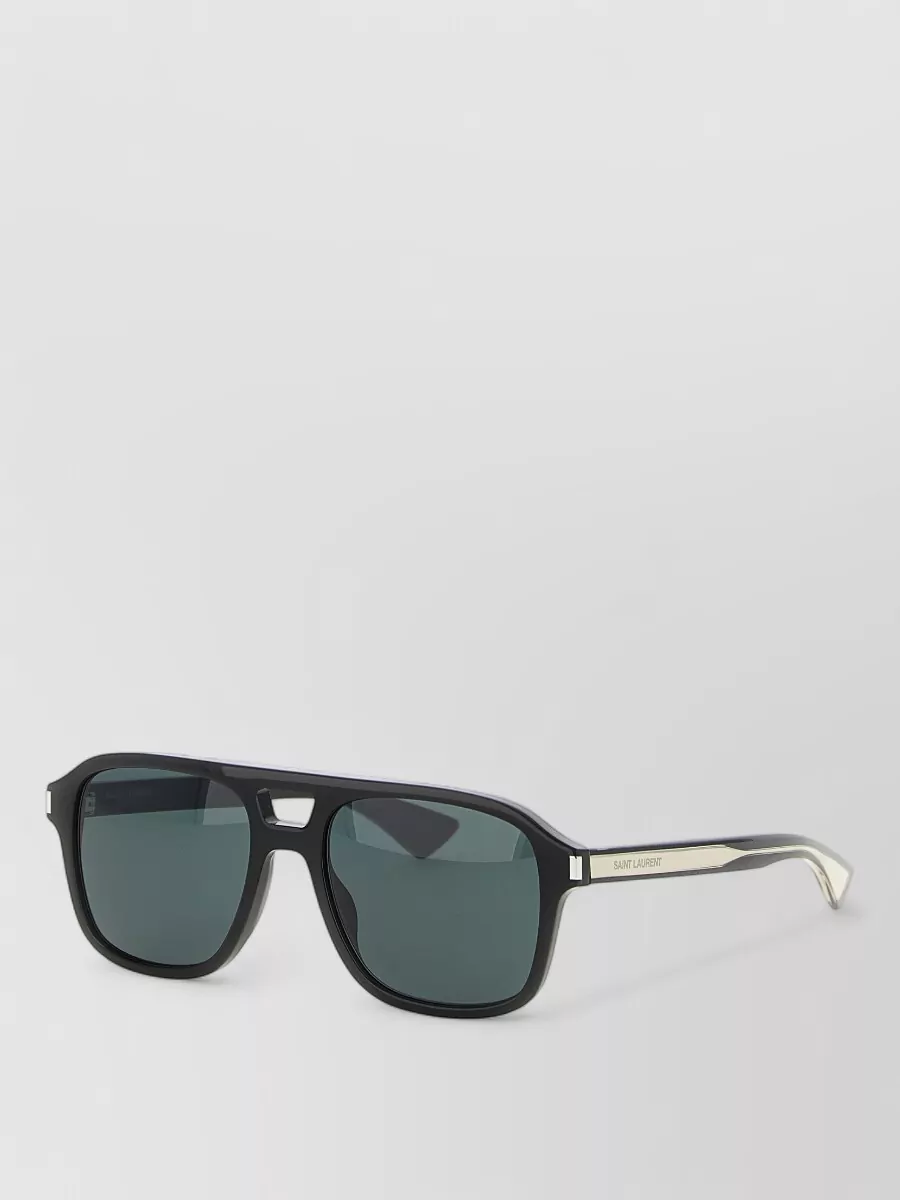 Saint Laurent Acetate Aviator Sunglasses