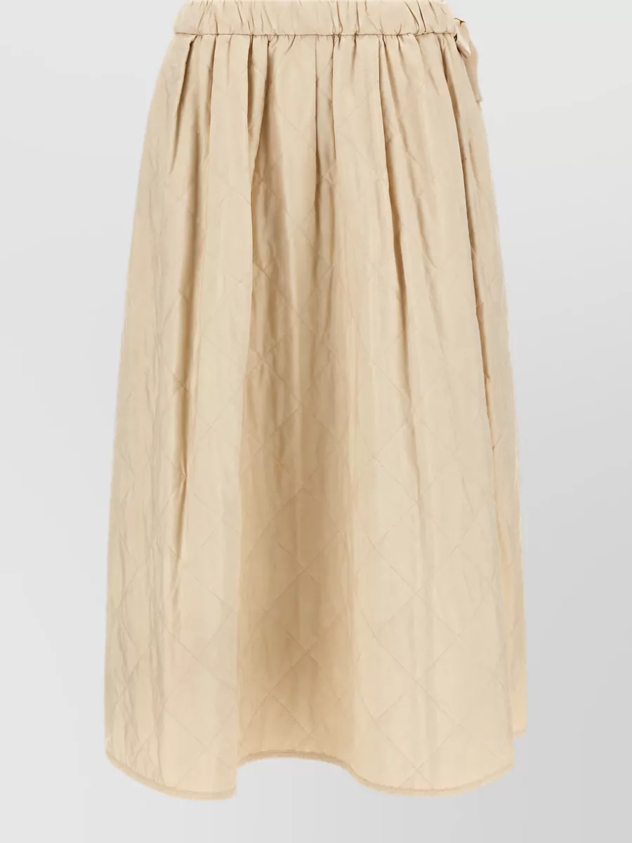 Weekend Max Mara Quilted Midi Skirt