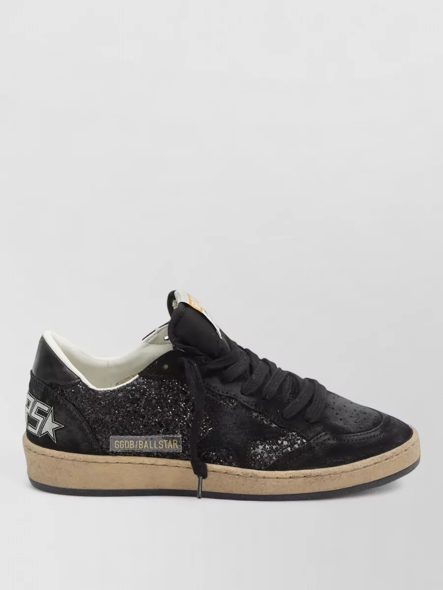 Golden Goose Ball Star Suede Leather Sneakers