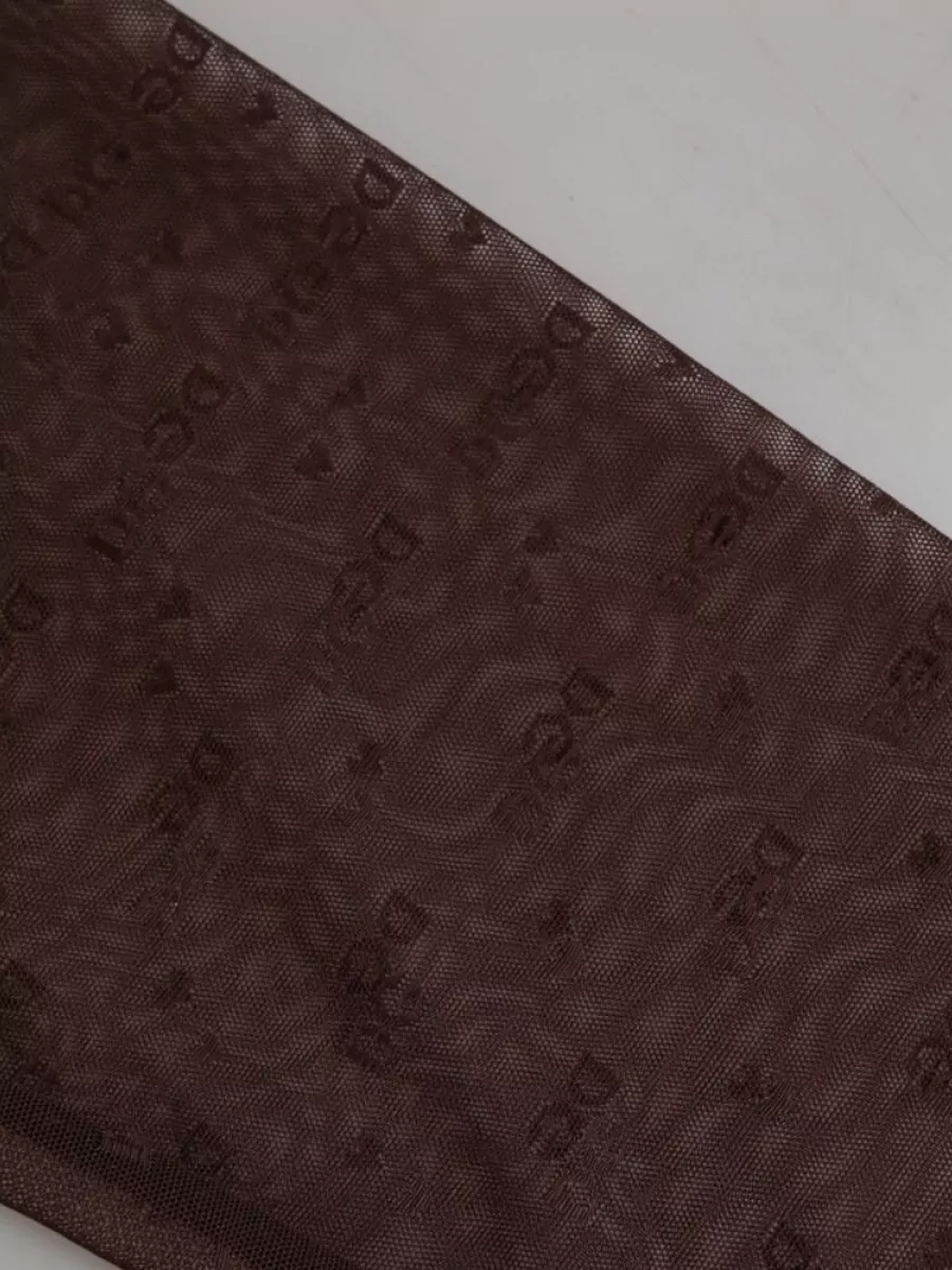 Dolce&Gabbana Logo Mesh Leggings