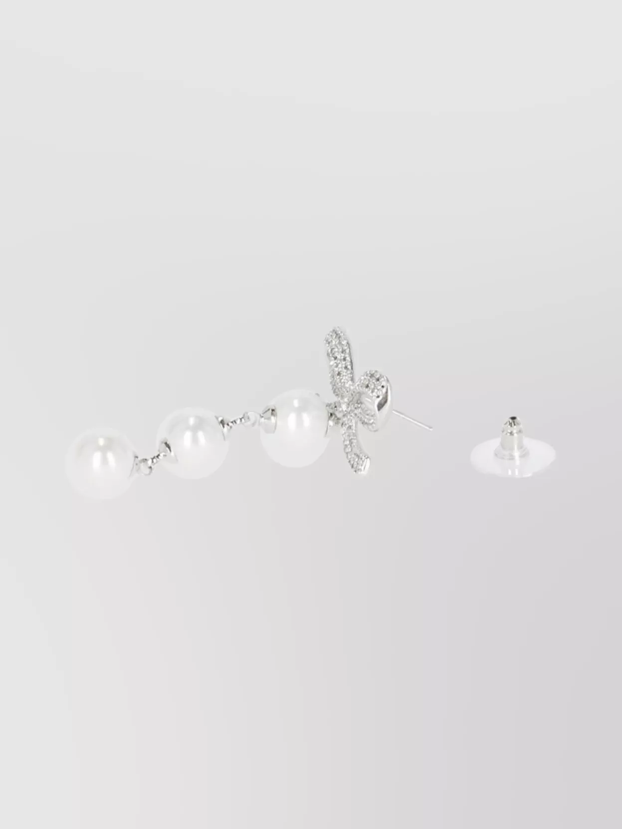 Self-portrait Beads And Crystals Drop Earrings