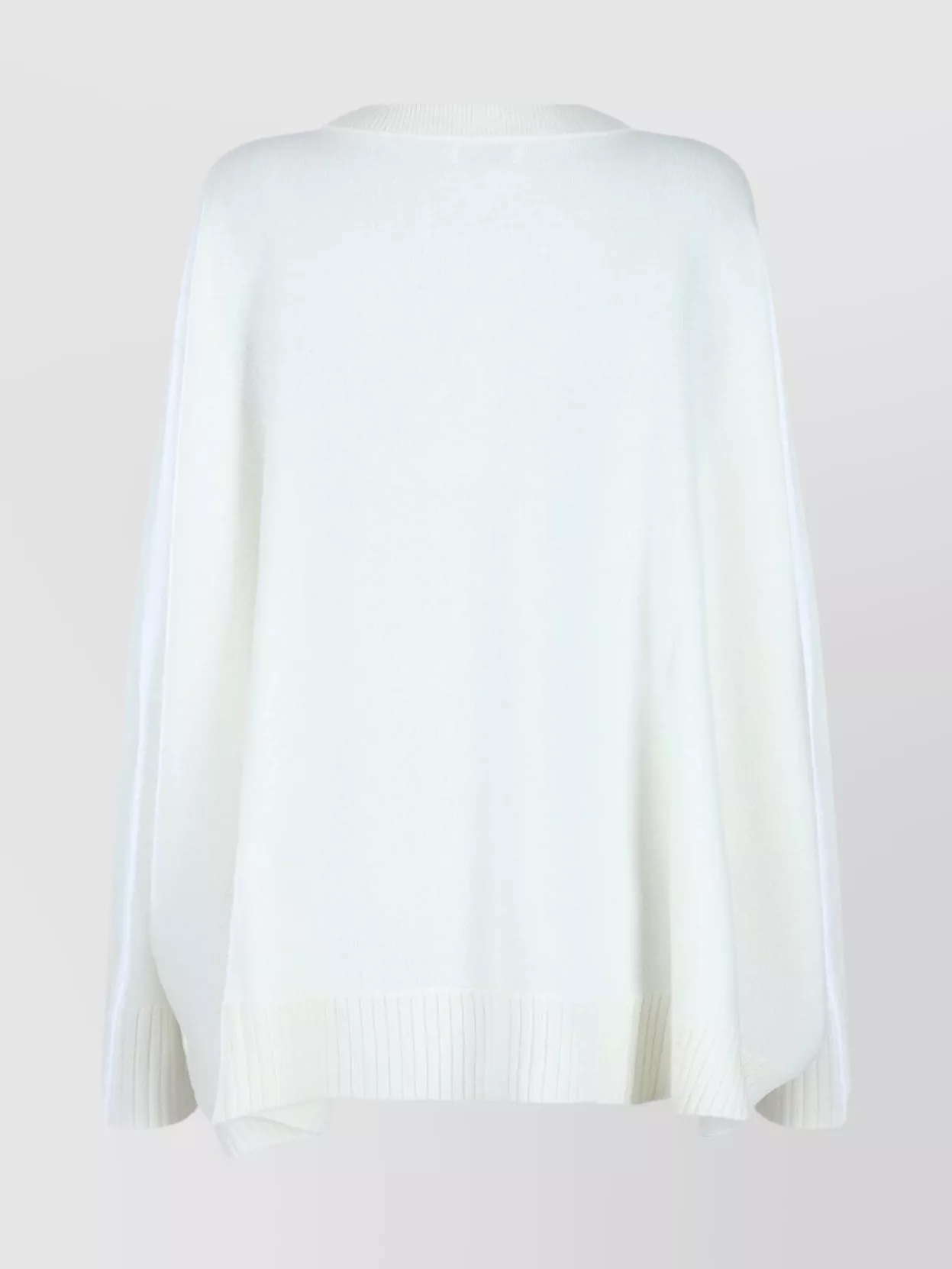 Malo Relaxed Fit Long Sleeve Knit Crew